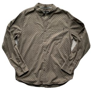 Nike Button Down Grey Lightweight Large